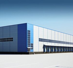 Commercial roofing services for warehouse buildings