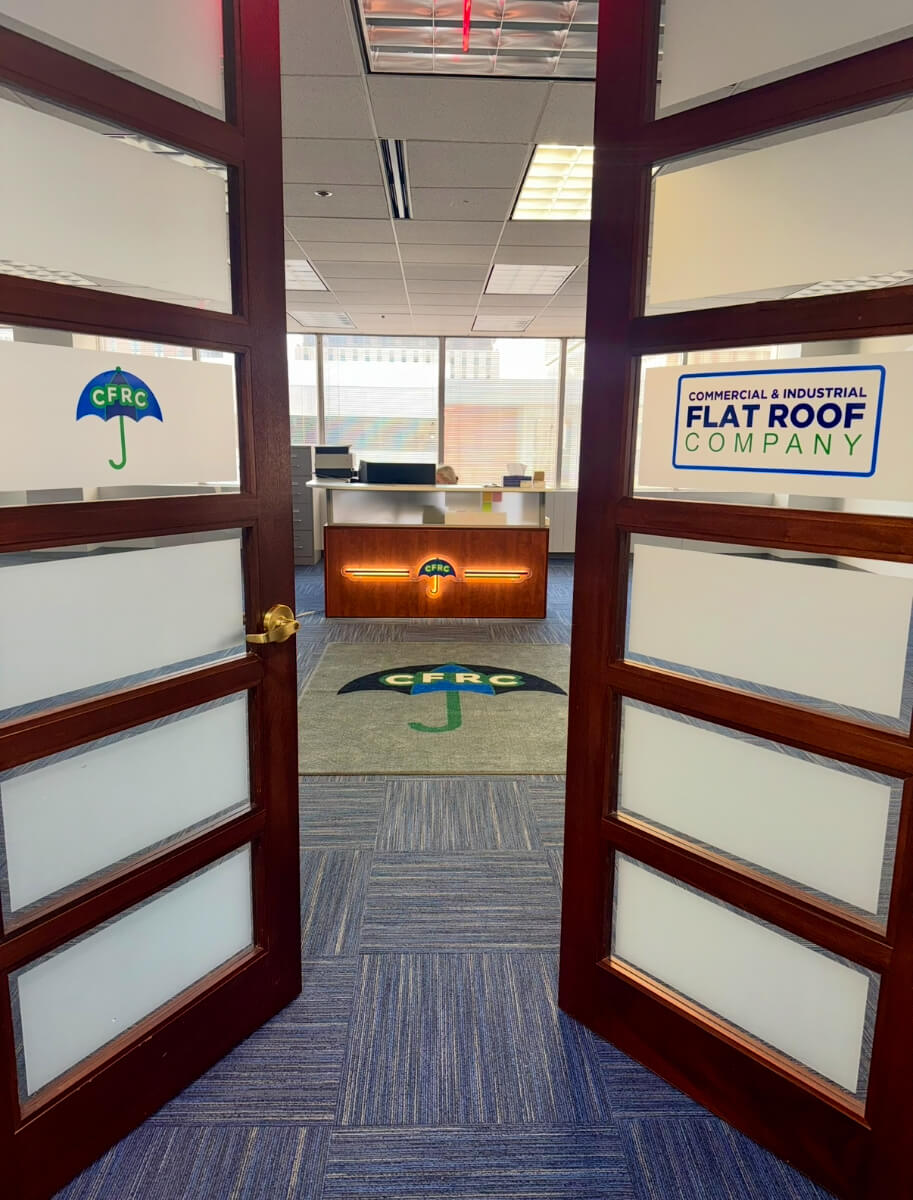 Commercial Flat Roof Company Office