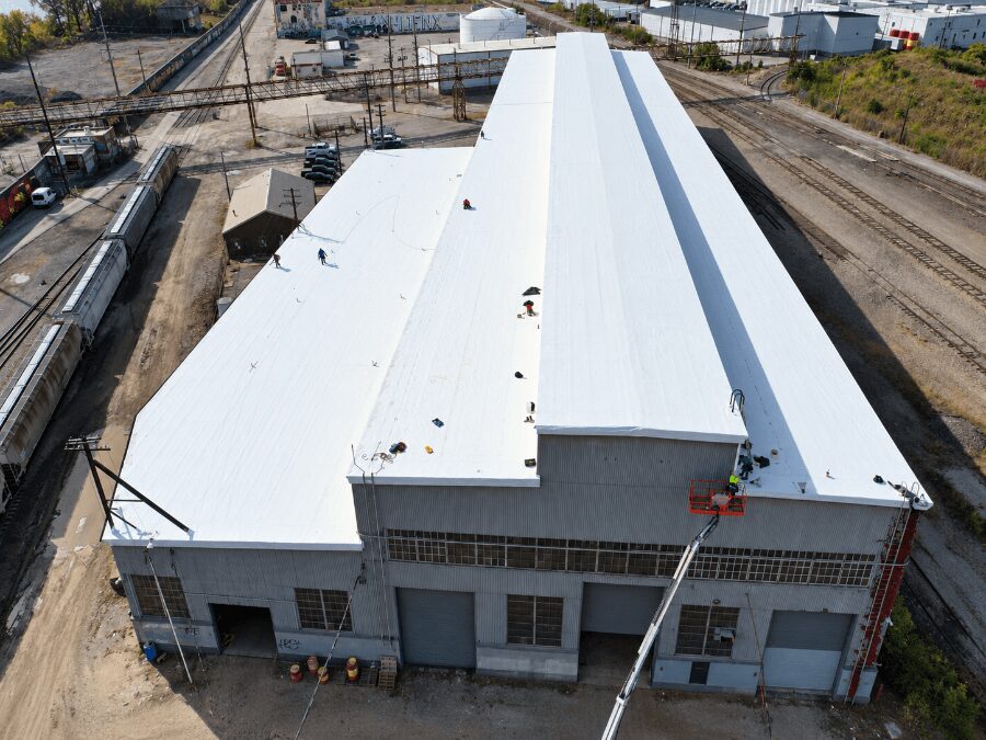 Commercial Roof Restoration After