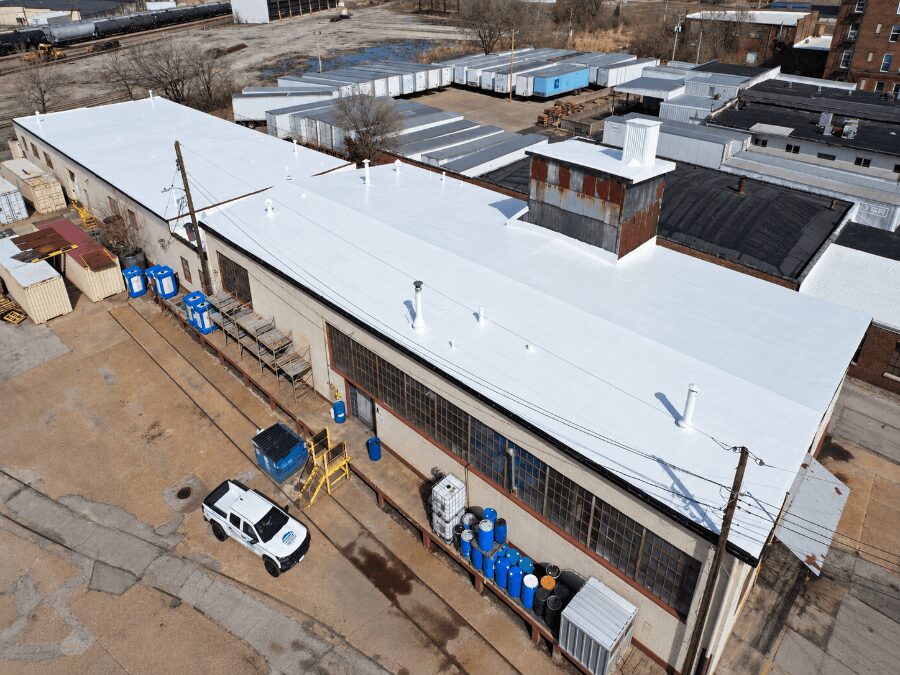 Commercial Roof Restoration After