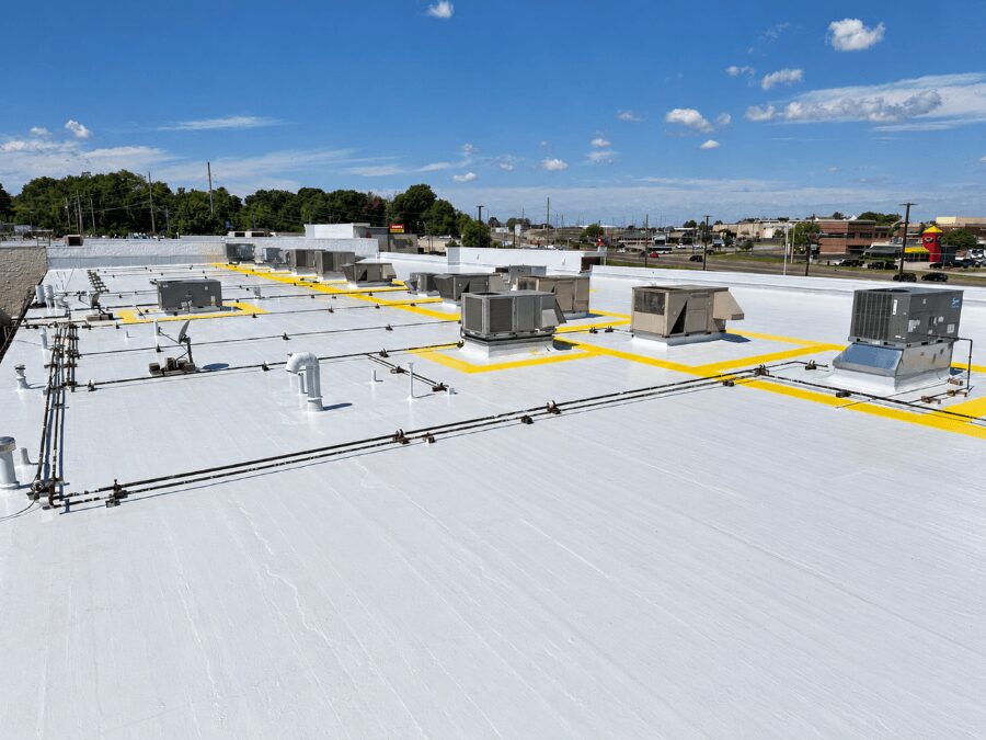 Commercial Roof Restoration After