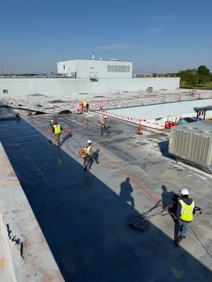 Industrial Roof Restoration Service