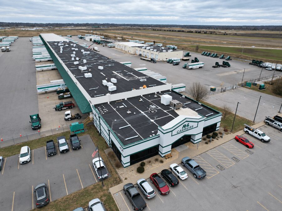 RL Carriers Commercial Roof Before