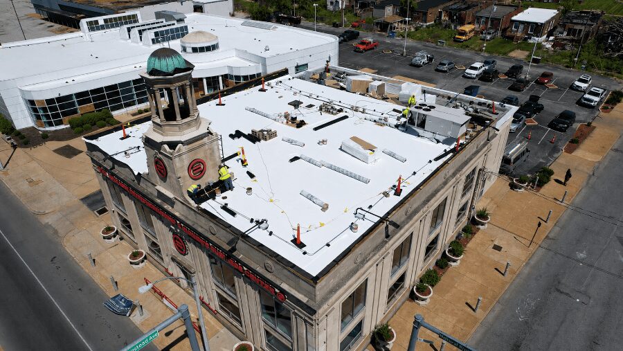 Urban League Commercial Roof After